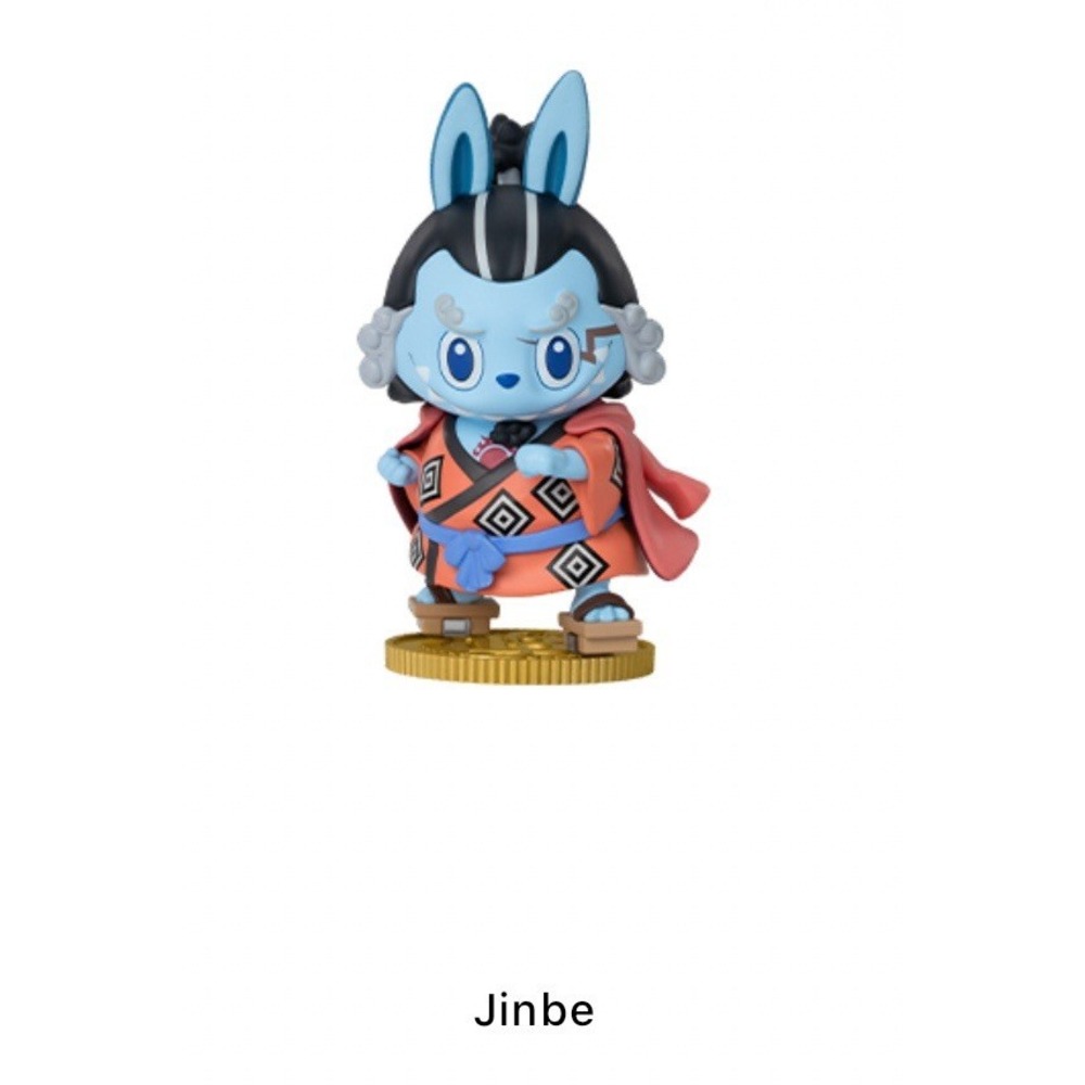 Labubu Pop Mart Monster x One Piece Series Figure JINBE Open Box‎ Authentic